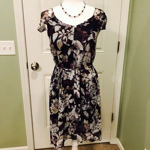 Soft, classic floral Vera Wang dress
